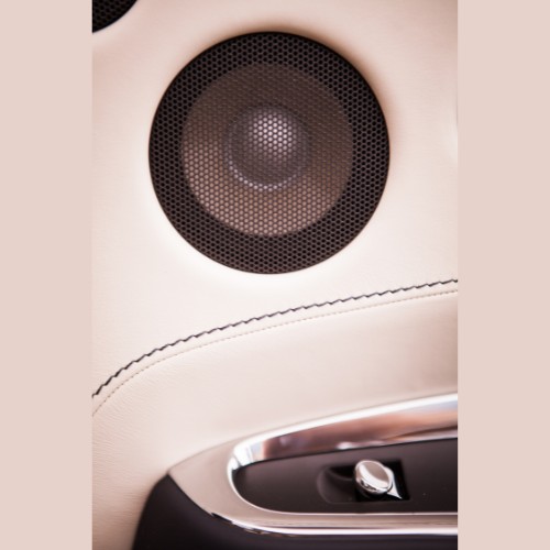 Printing on Automotive Speaker Enclosure solutions | Spinks Softech | Automotive Components Decoration | Printing on Car Speakers